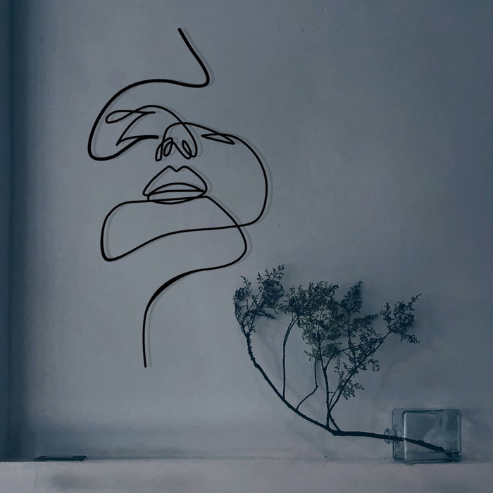 Wallity Glycon Accesorio decorativo de pared de metal Negro